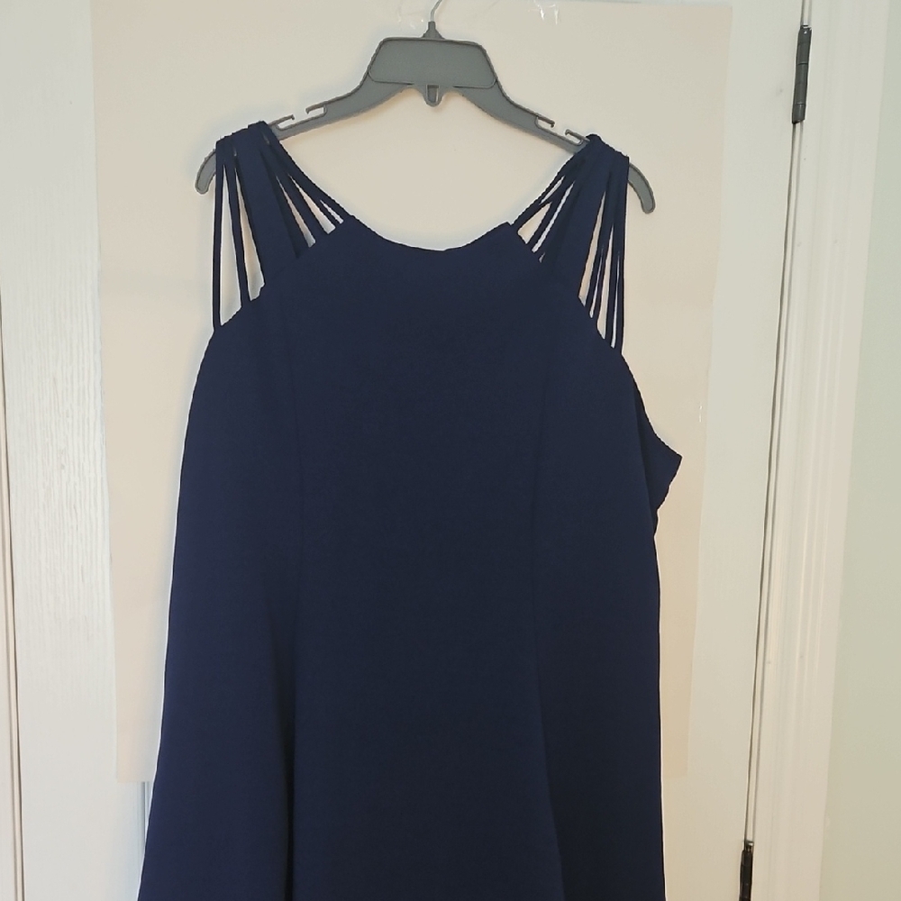 Royal Blue Strappy Dress Size 2x